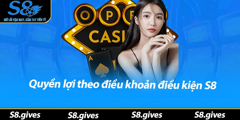 Quyền lợi theo điều khoản điều kiện S8