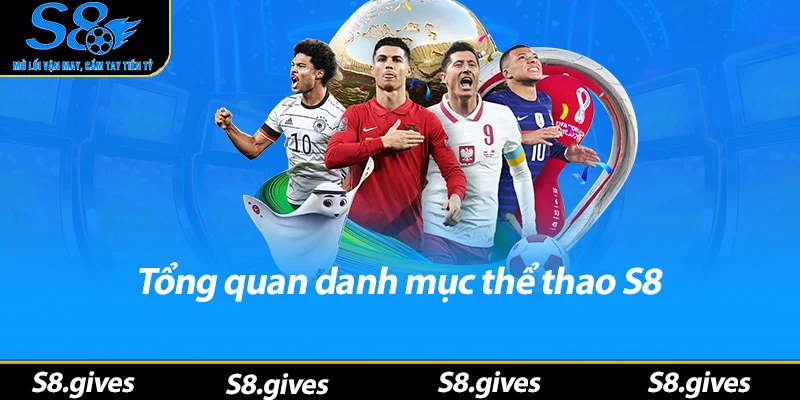 Tổng quan danh mục thể thao S8